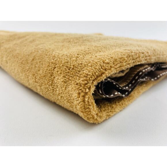 Avanti Kokopelli Bath Body Towel Gold Nutmeg Blue Orange Velour Style Fabric Bot - Picture 10 of 11